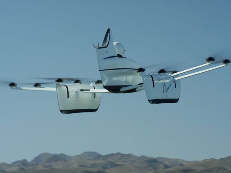 هكذا تعمل سيارة Flyer الطائرة من Kitty Hawk